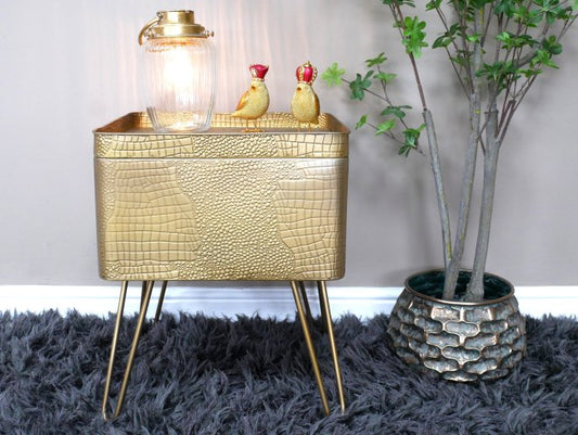 Side Table With Storage