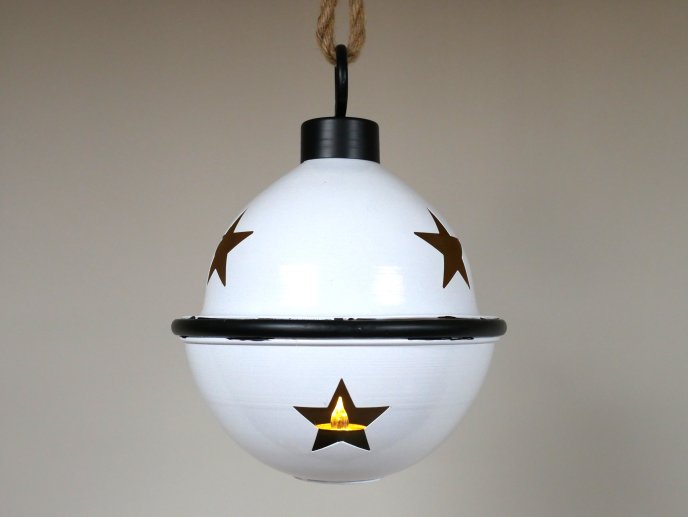 Light Up Bell - White