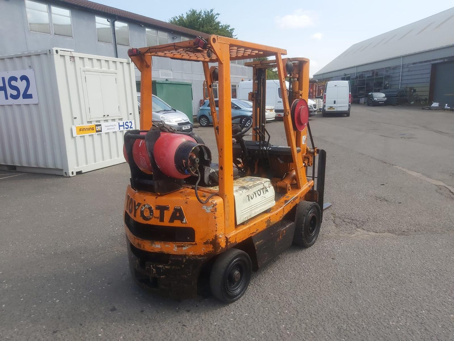 Toyota FG18 Forktruck LPG