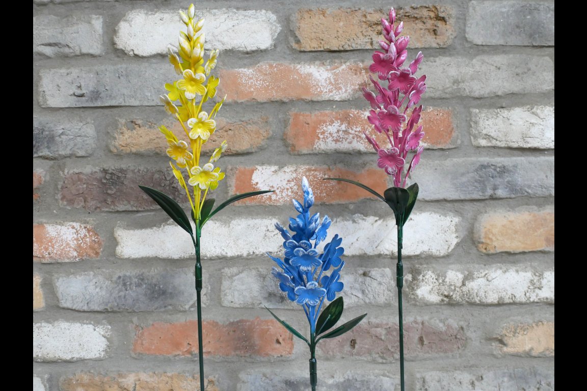 Metal Flower - Pink