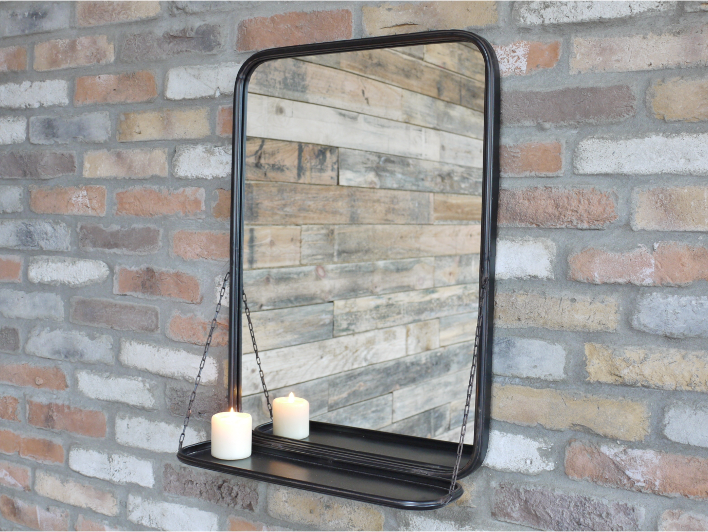 Mirror With Shelf