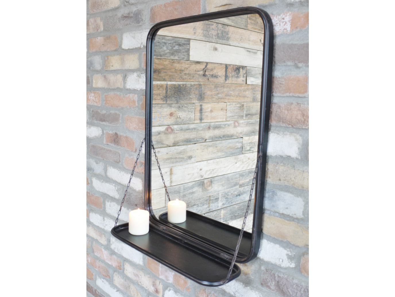 Mirror With Shelf