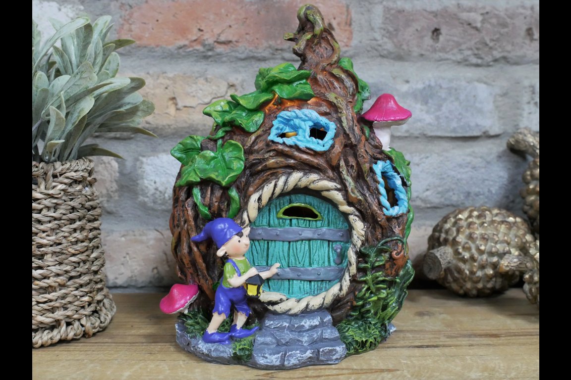 Fairy House With Solar Light