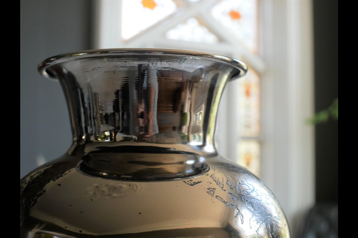 Aluminium Vase - Small (Silver)