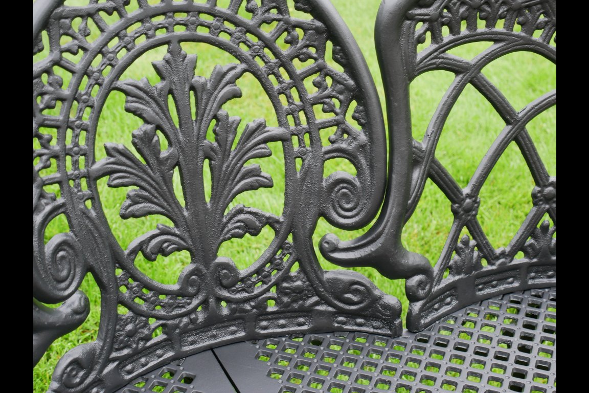 Aluminium Bench - Black Finish