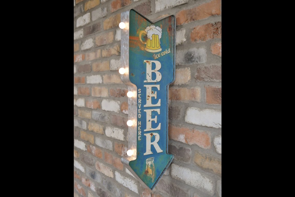Beer Light Up Sign