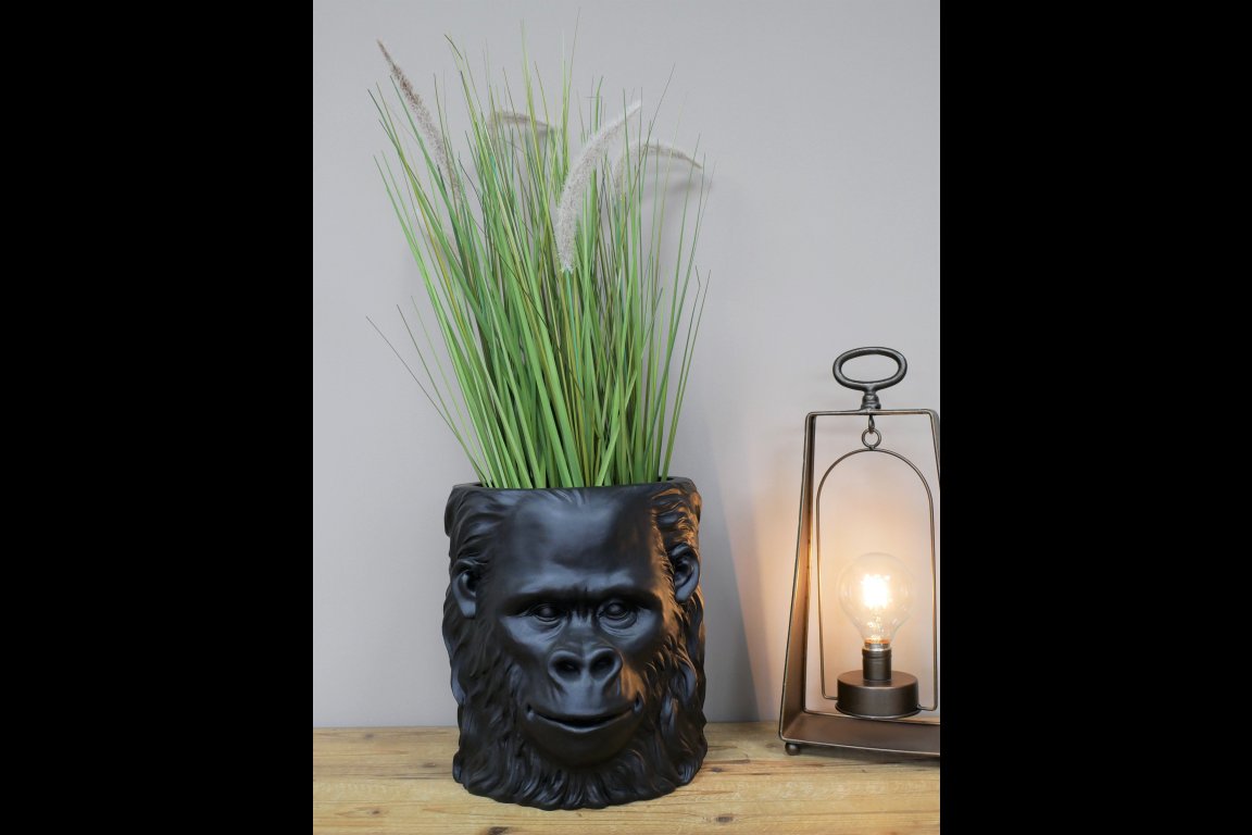 Gorilla Head Planter