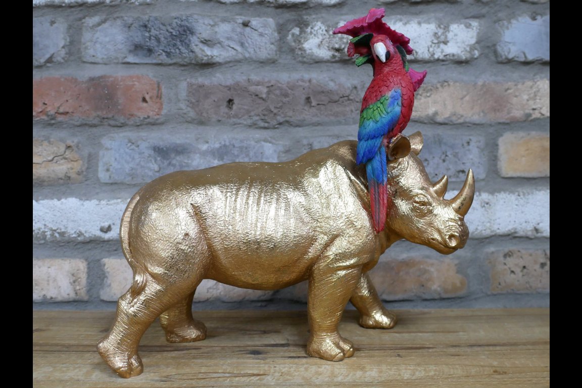 Rhino & Parrot
