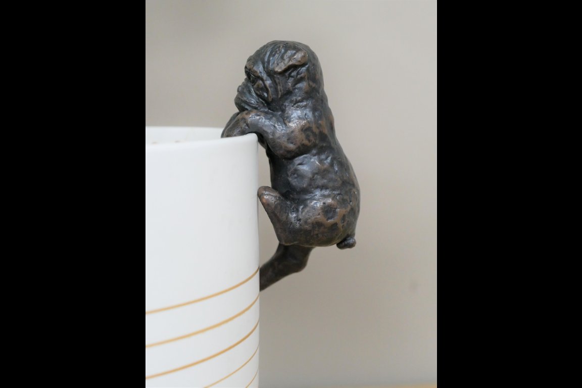 Set Of Two Dog Pot Hangers