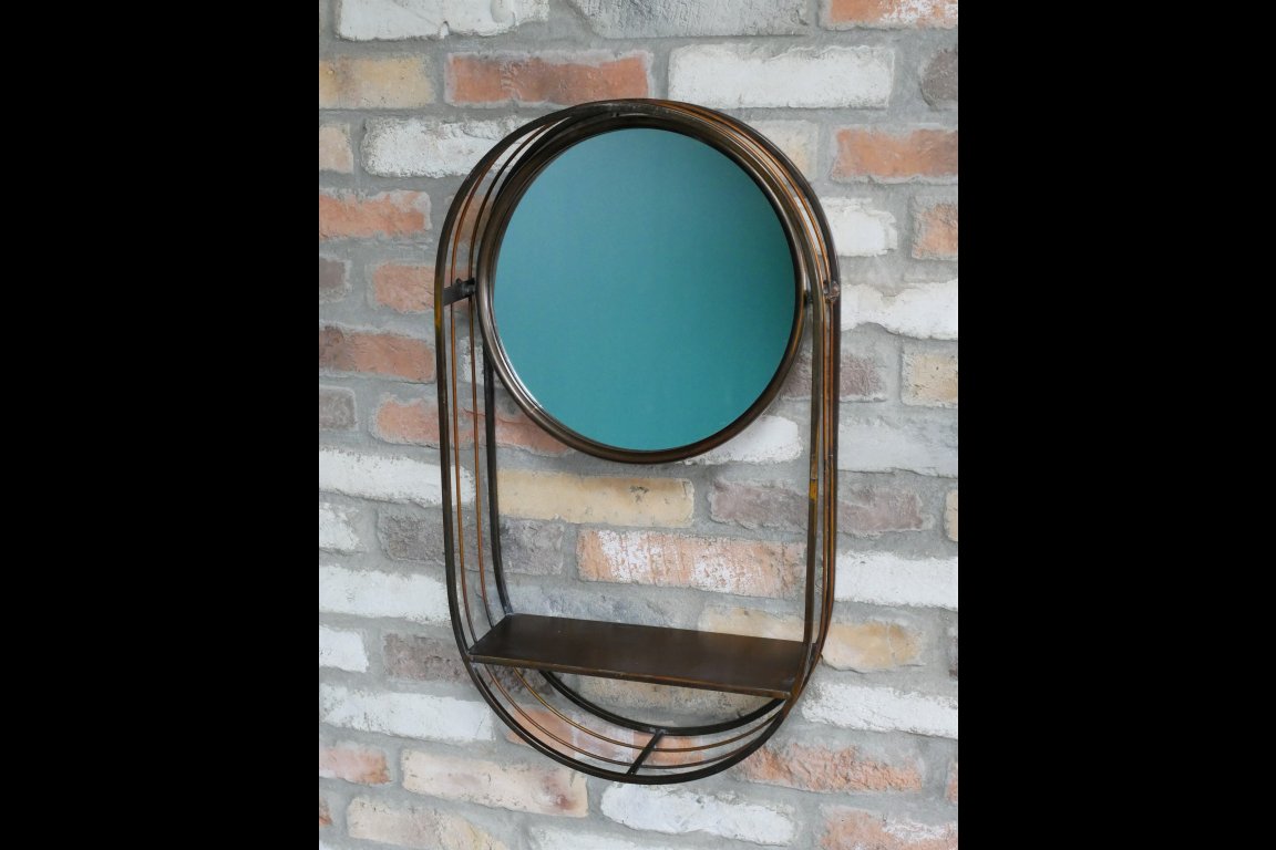 Mirror With Shelf