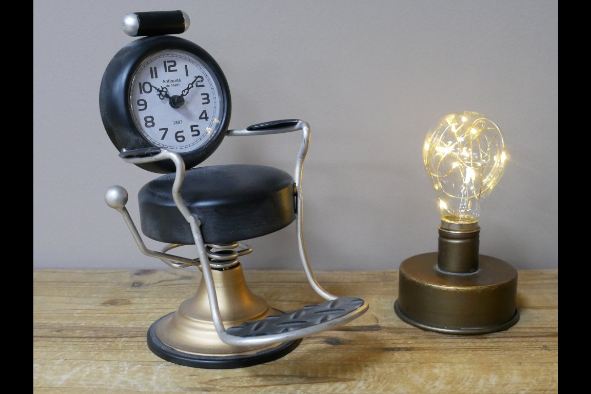 Barbers Chair Clock