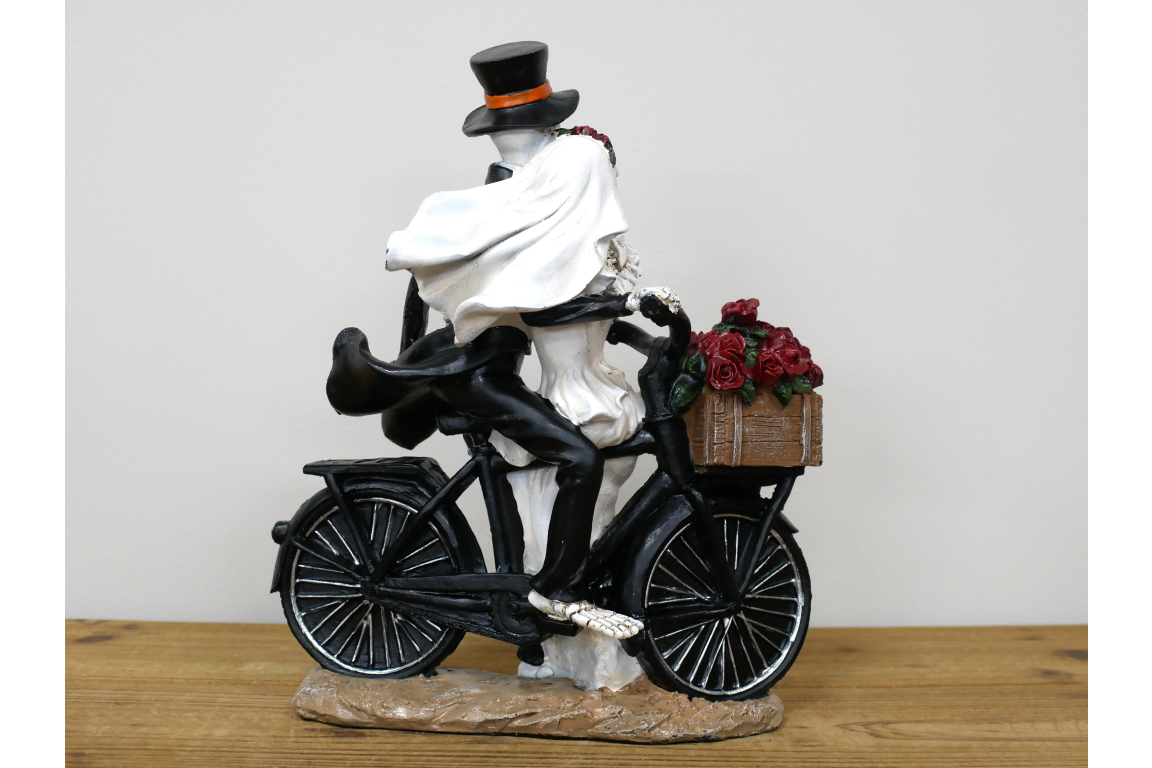Skeletons On Bike