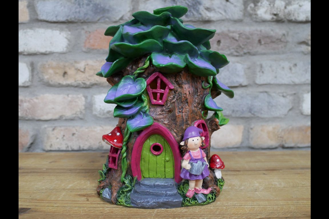 Fairy House With Solar Light