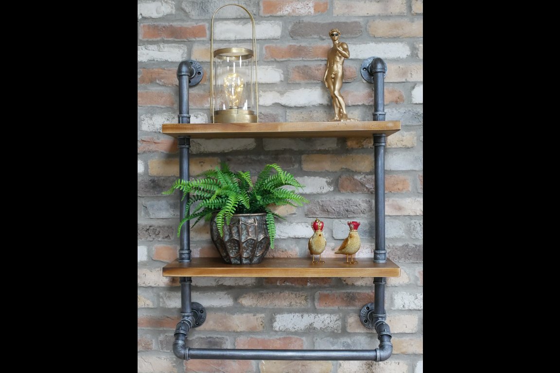 Pipe Shelves