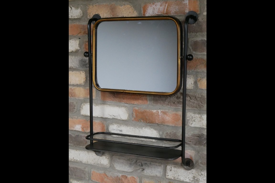 Mirror With Shelf