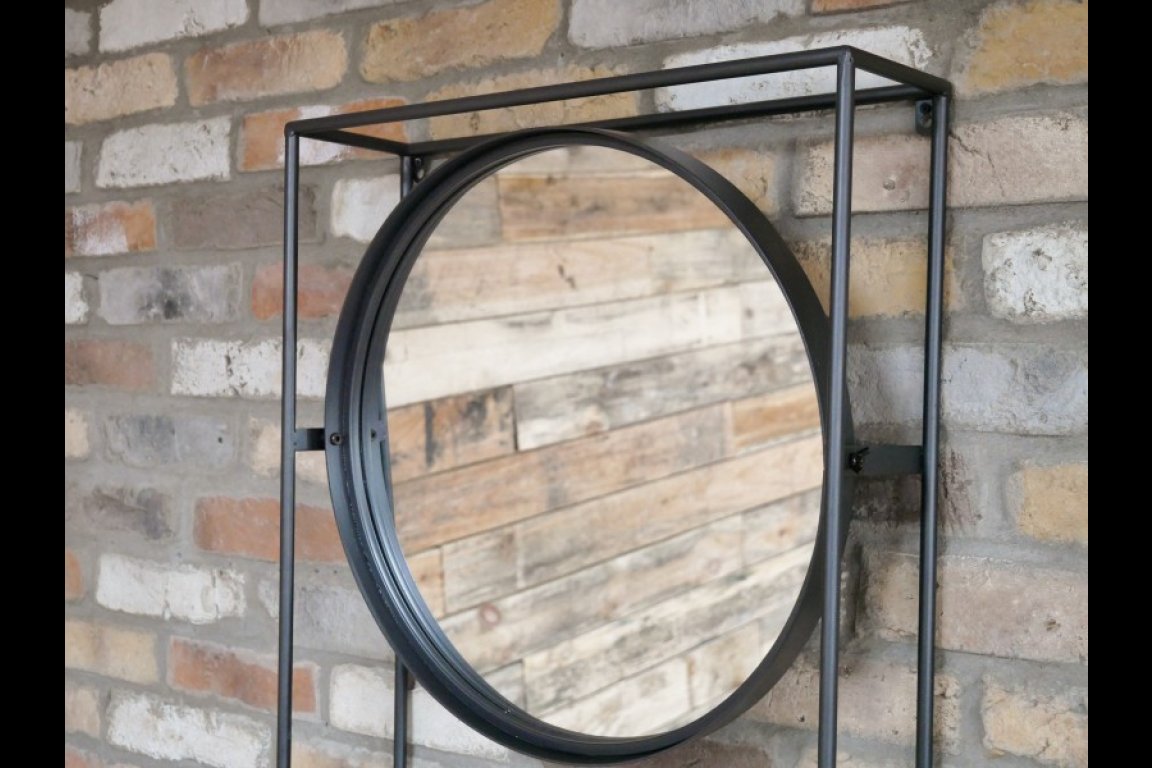 Industrial Wall Unit with mirror