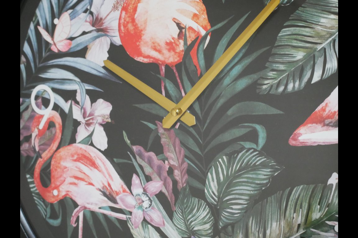 Flamingo Clock