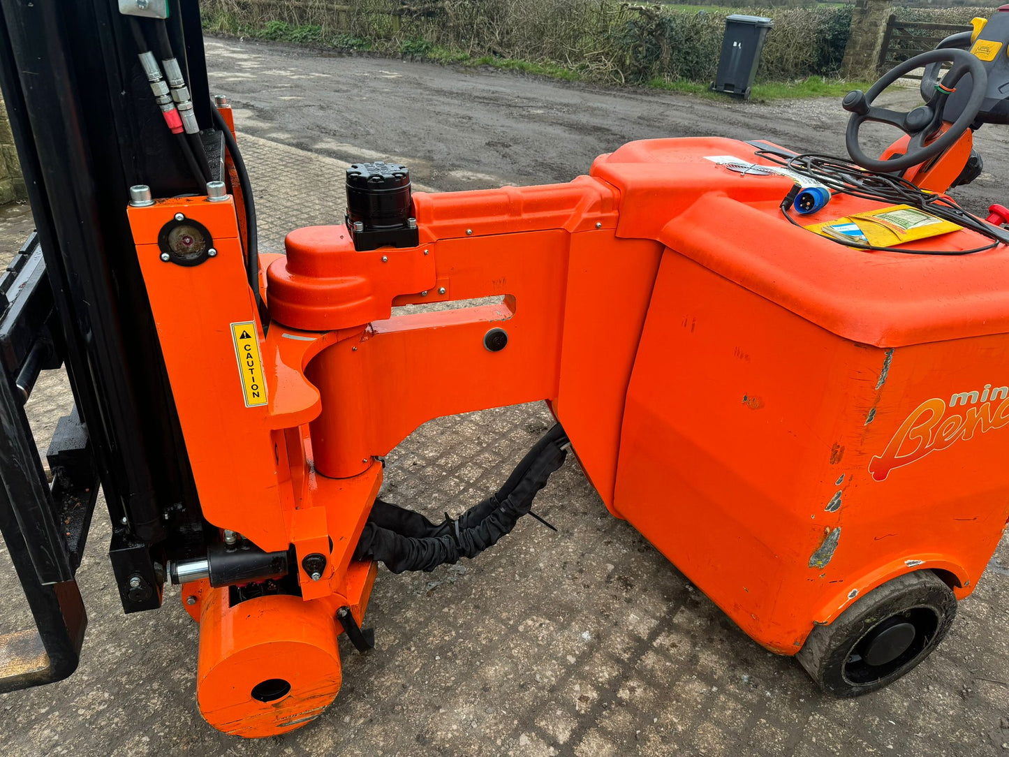 2018 BENDI AISLE MASTER MINI FORKLIFT TRUCK