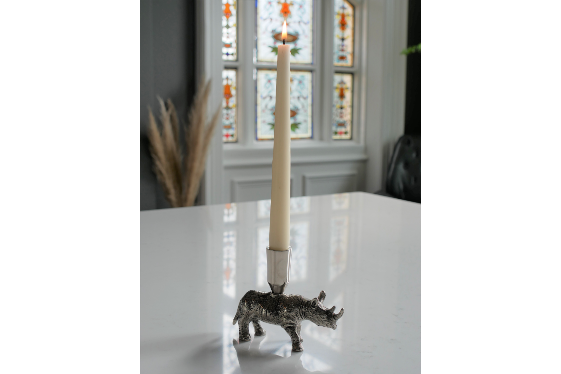 Rhino Candle Holder