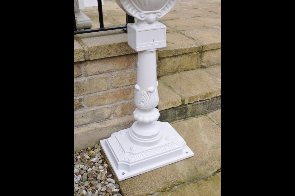 Aluminium Post Box White