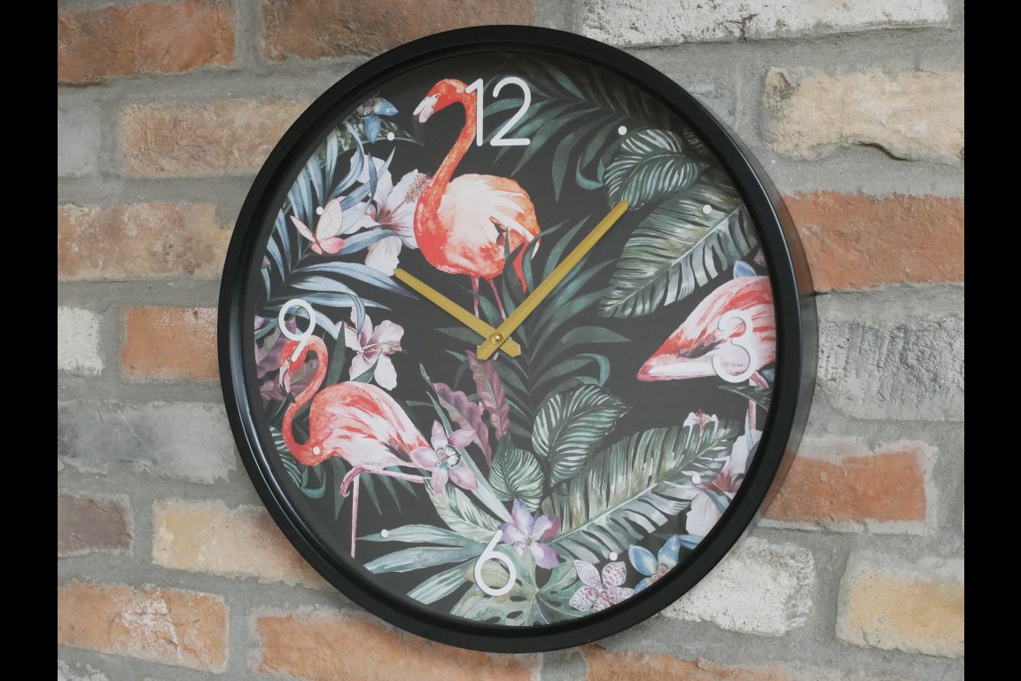 Flamingo Clock