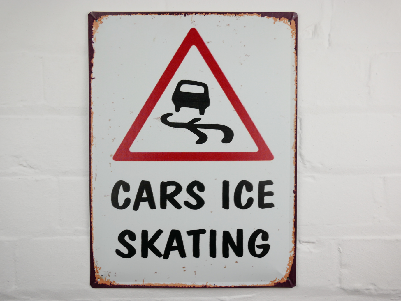 Sign (Cars Ice Skating)
