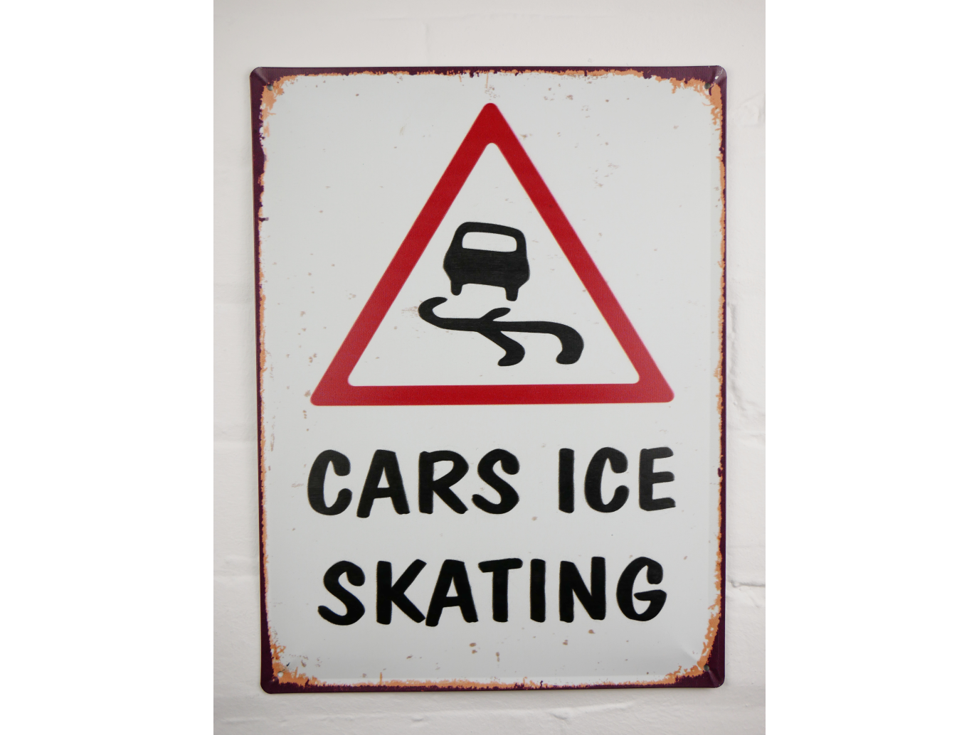 Sign (Cars Ice Skating)
