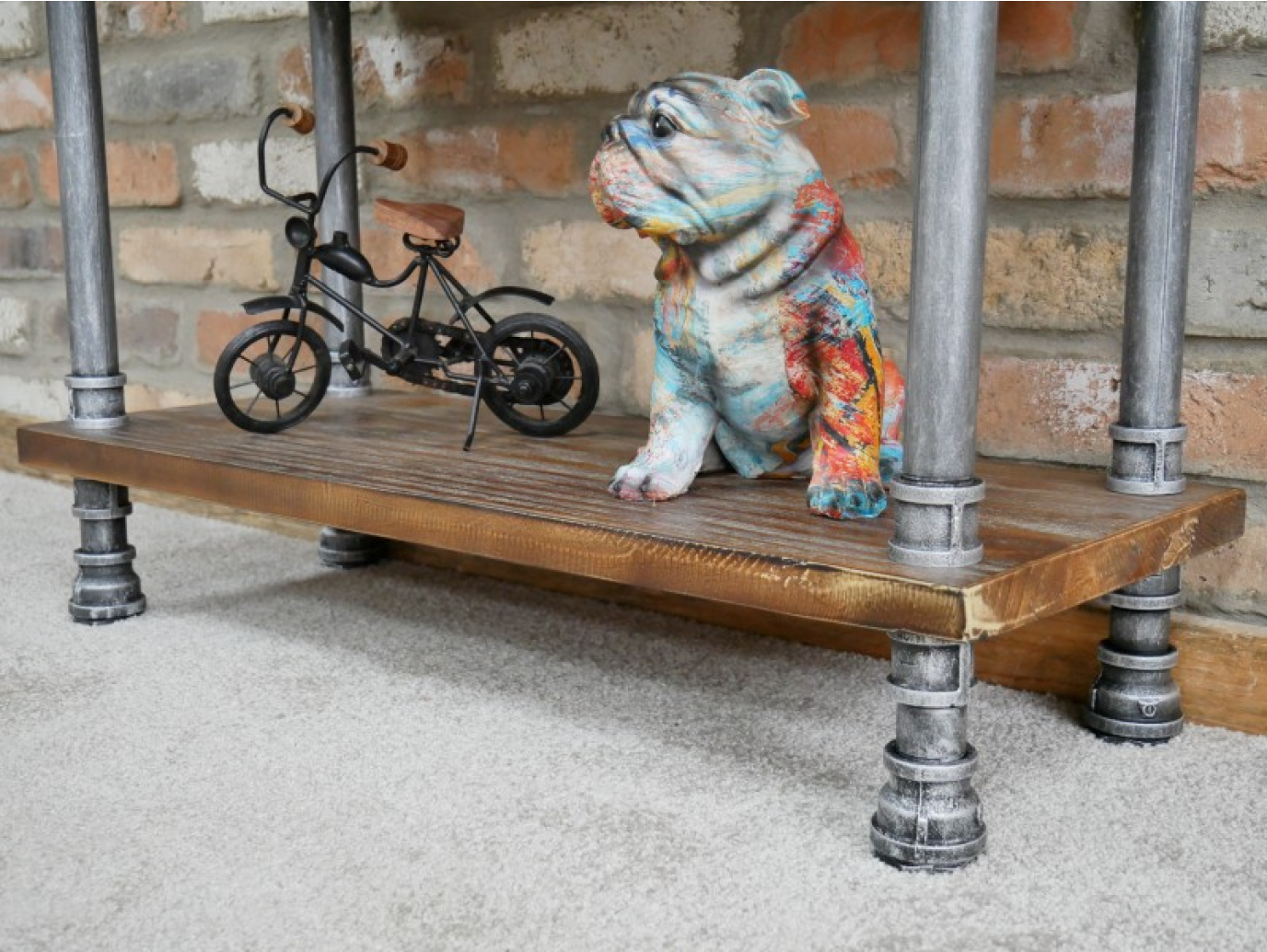 Pipe Shelves