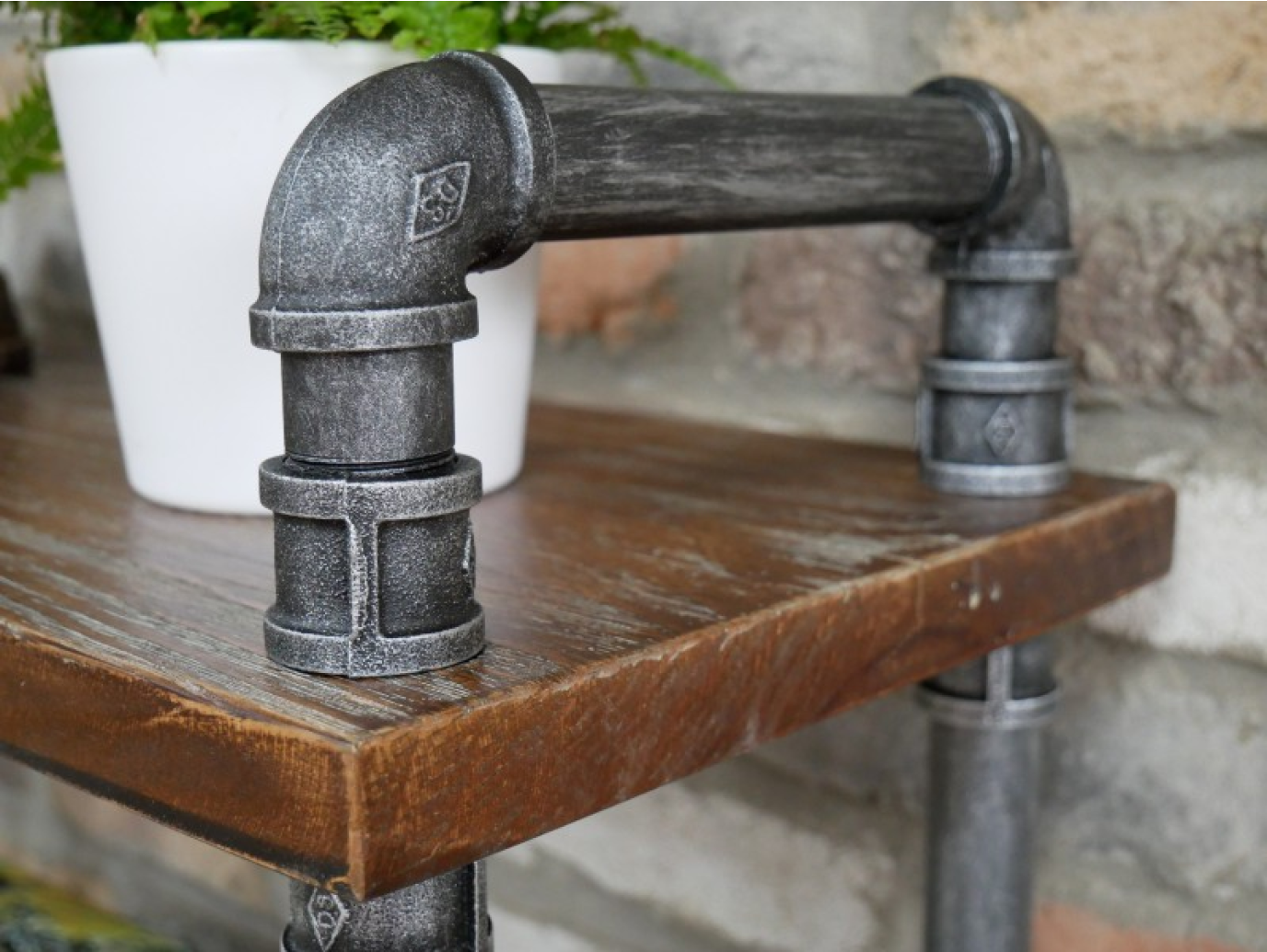 Pipe Shelves