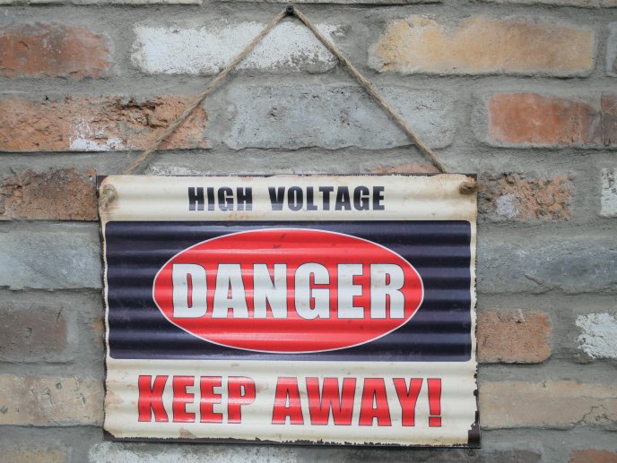 Sign (High Voltage)