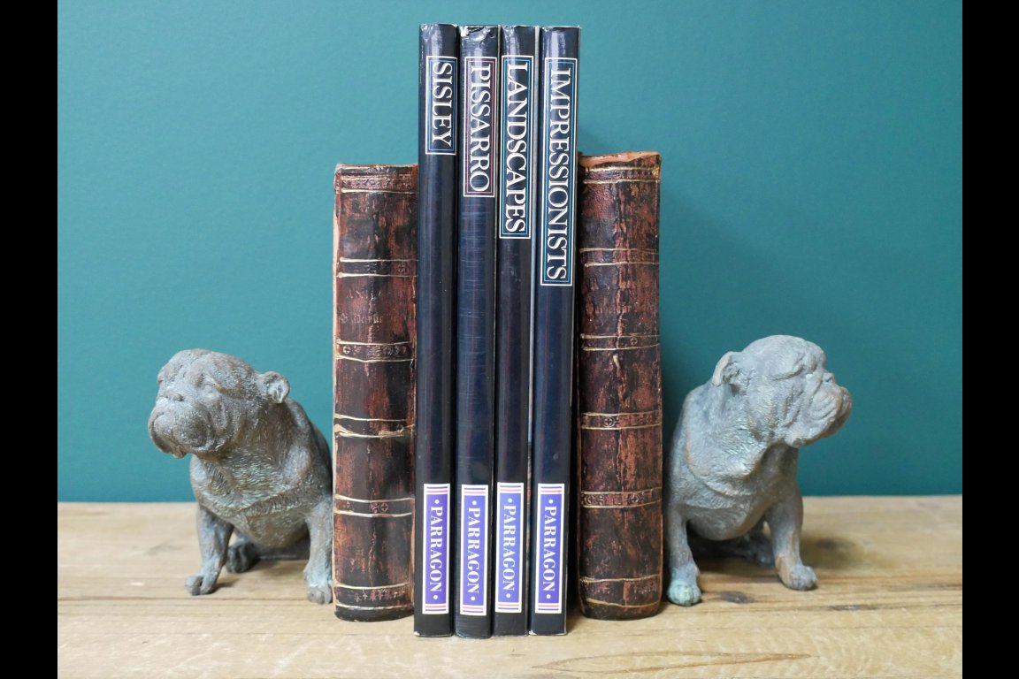 Bulldog Bookends
