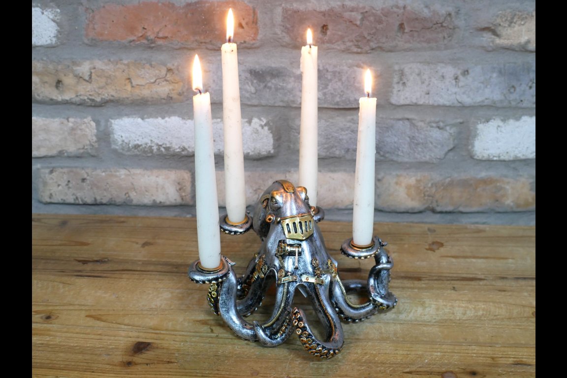 Octopus Candle Holder