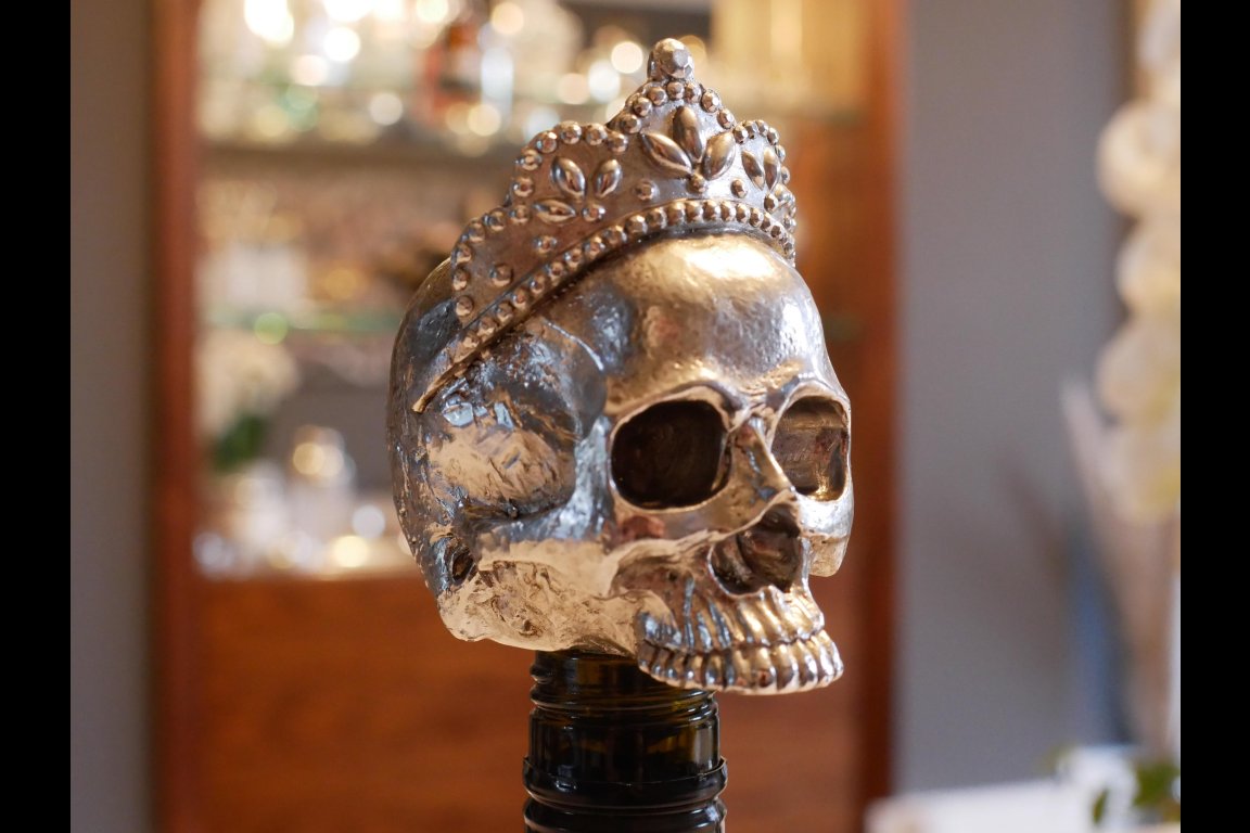 Skull Wine Stopper