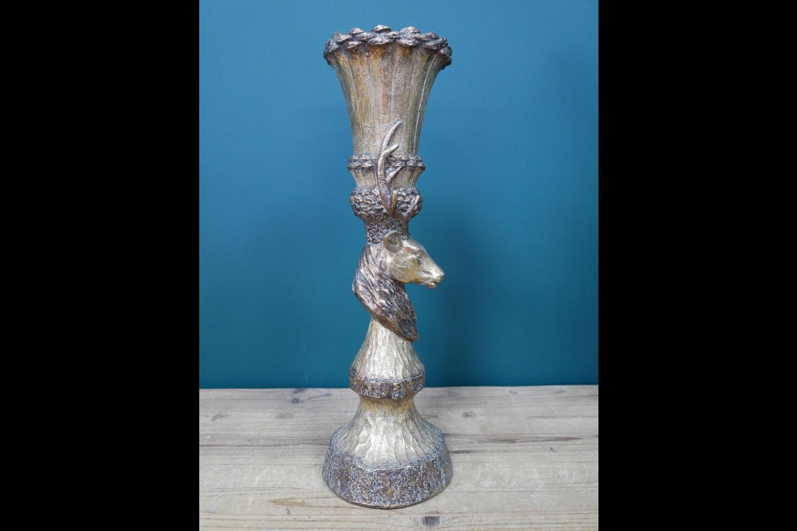 Stag Candle Holder