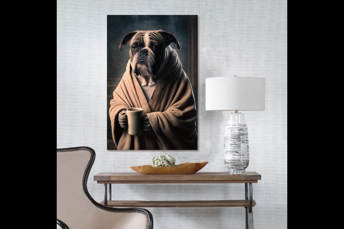 Bulldog Wall Art