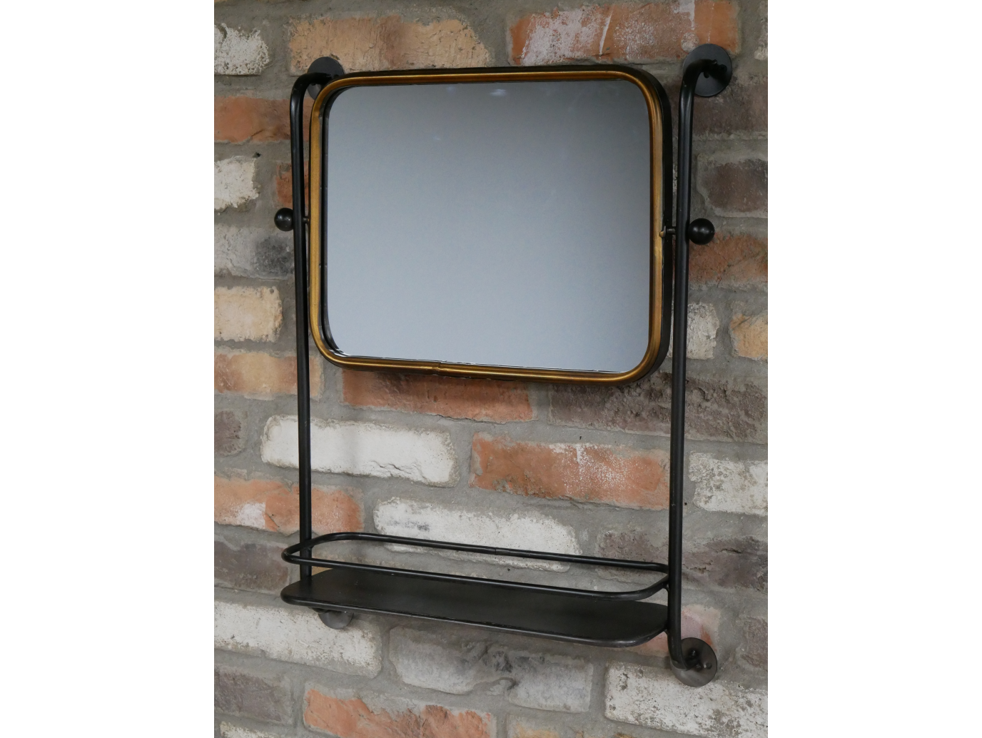 Mirror With Shelf