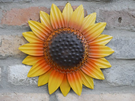 Sunflower Head Wall Decoration - L