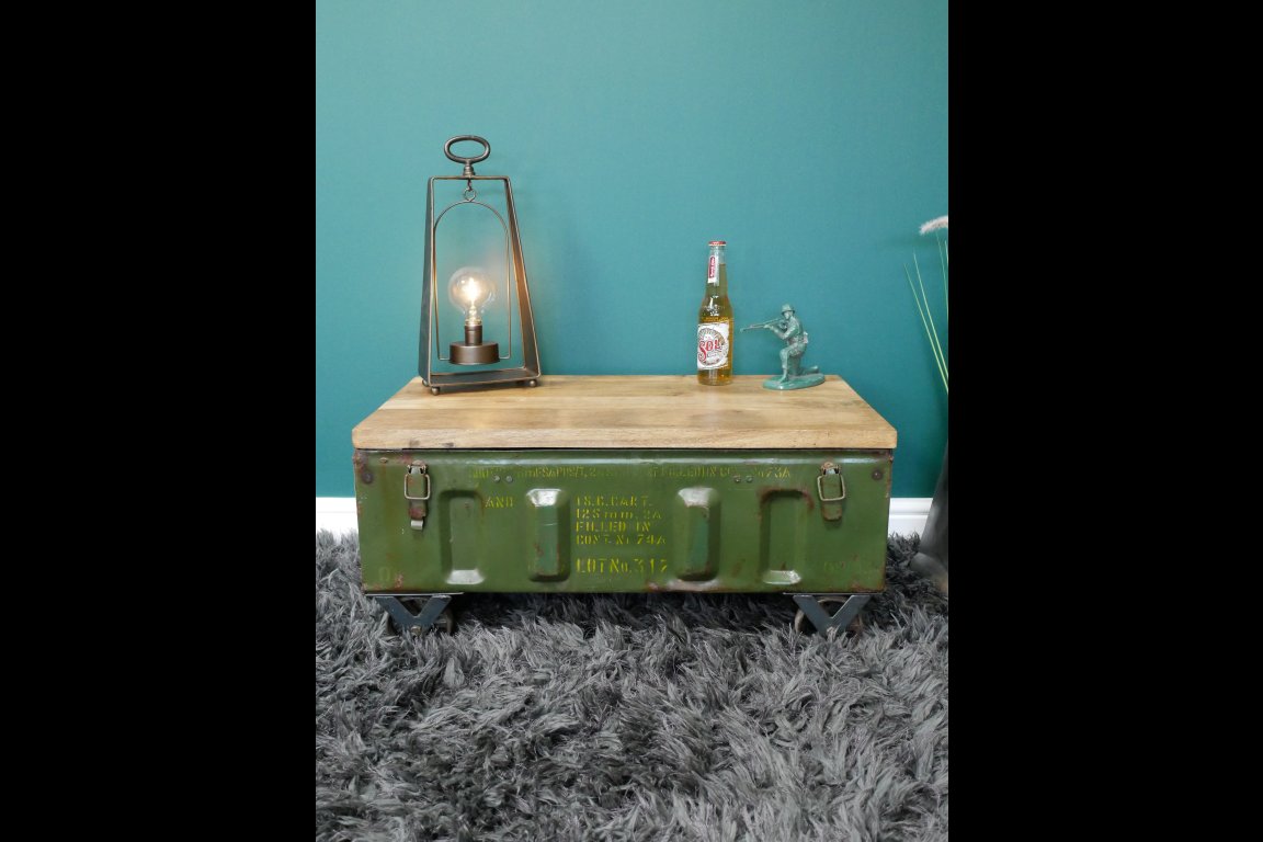 Military Coffee / Side Table