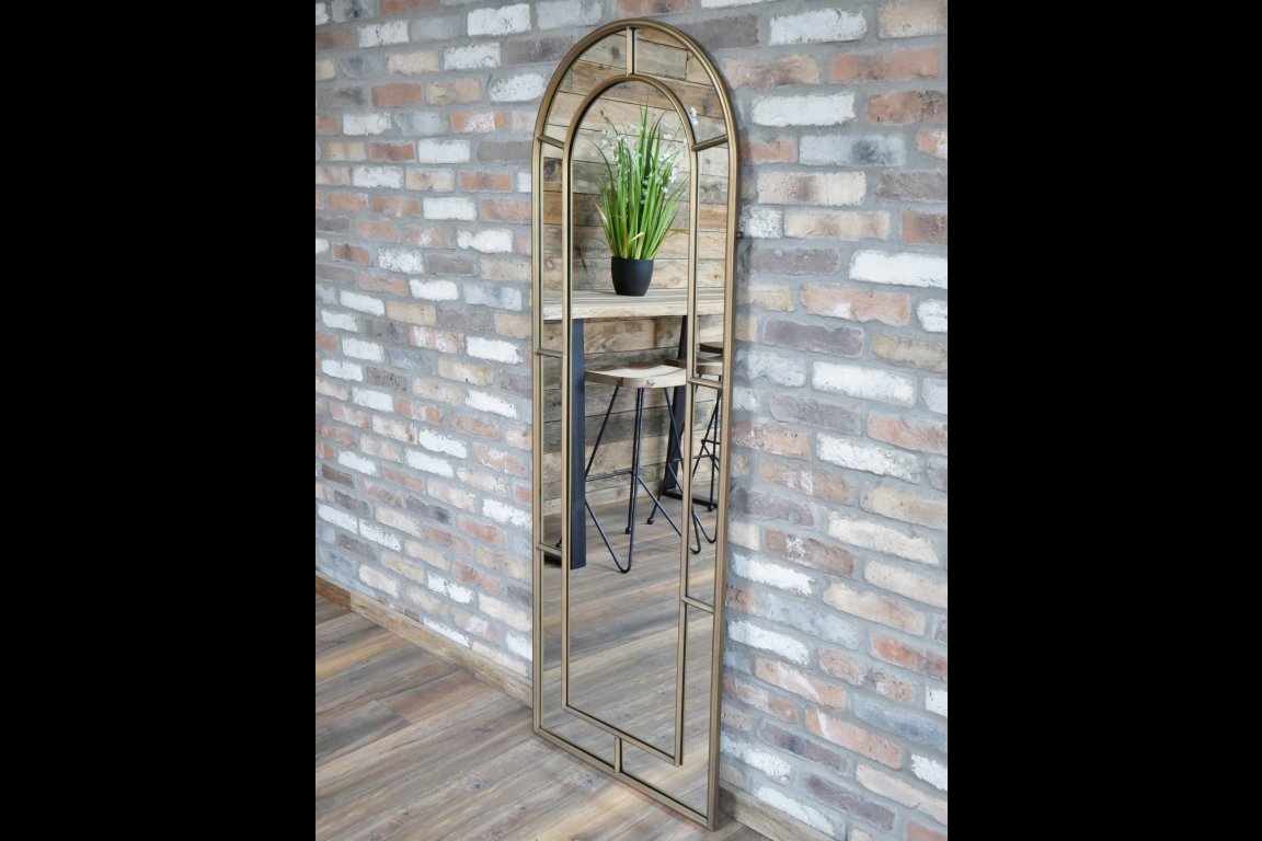 Large Gold Mirror