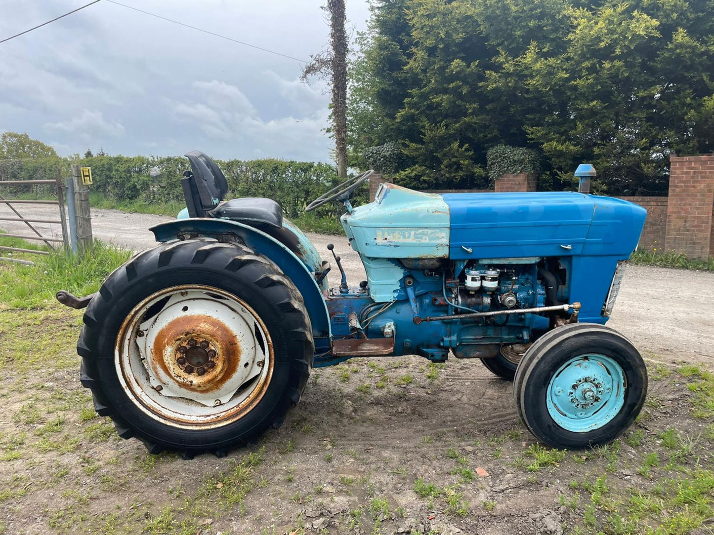 VINTAGE FORD 3000 VINYARD TRACTOR, RUNS DRIVES AND WORKS, ALL GEARS WORK