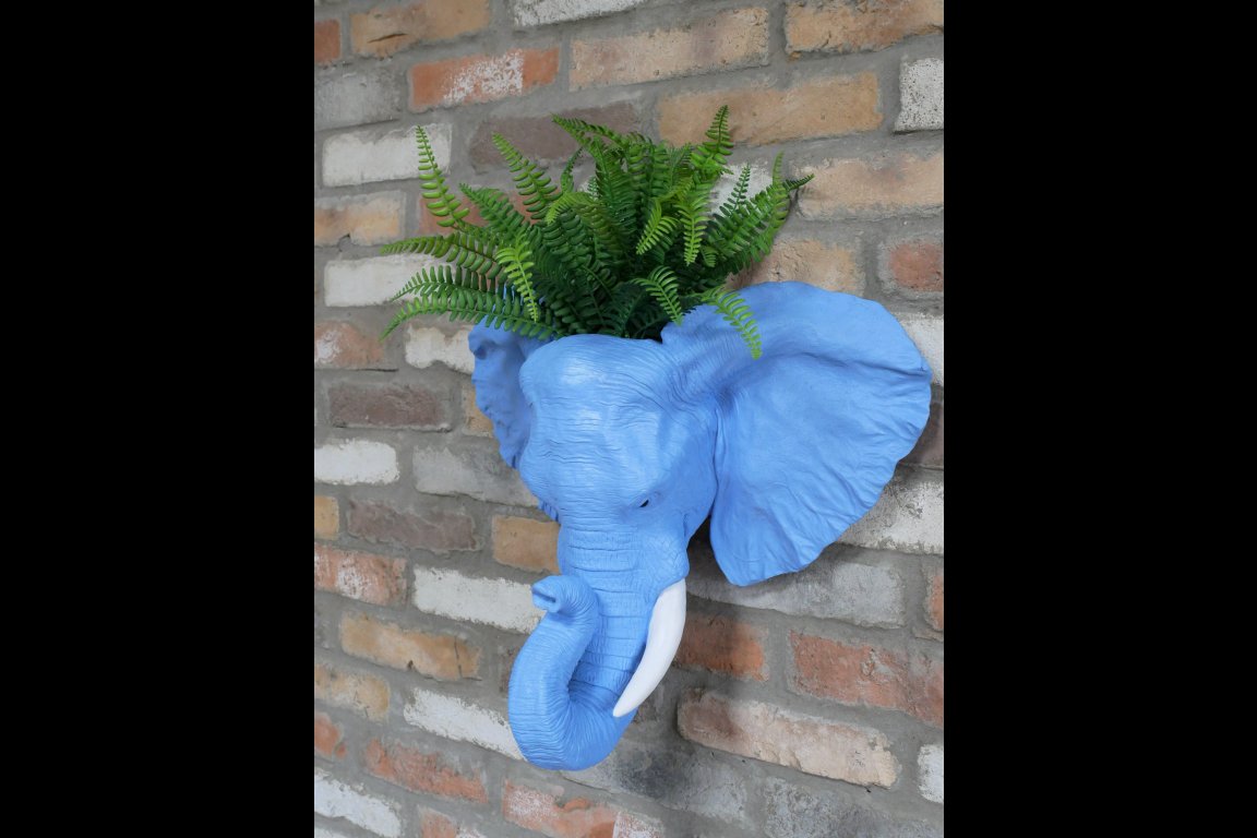 Elephant Head Planter