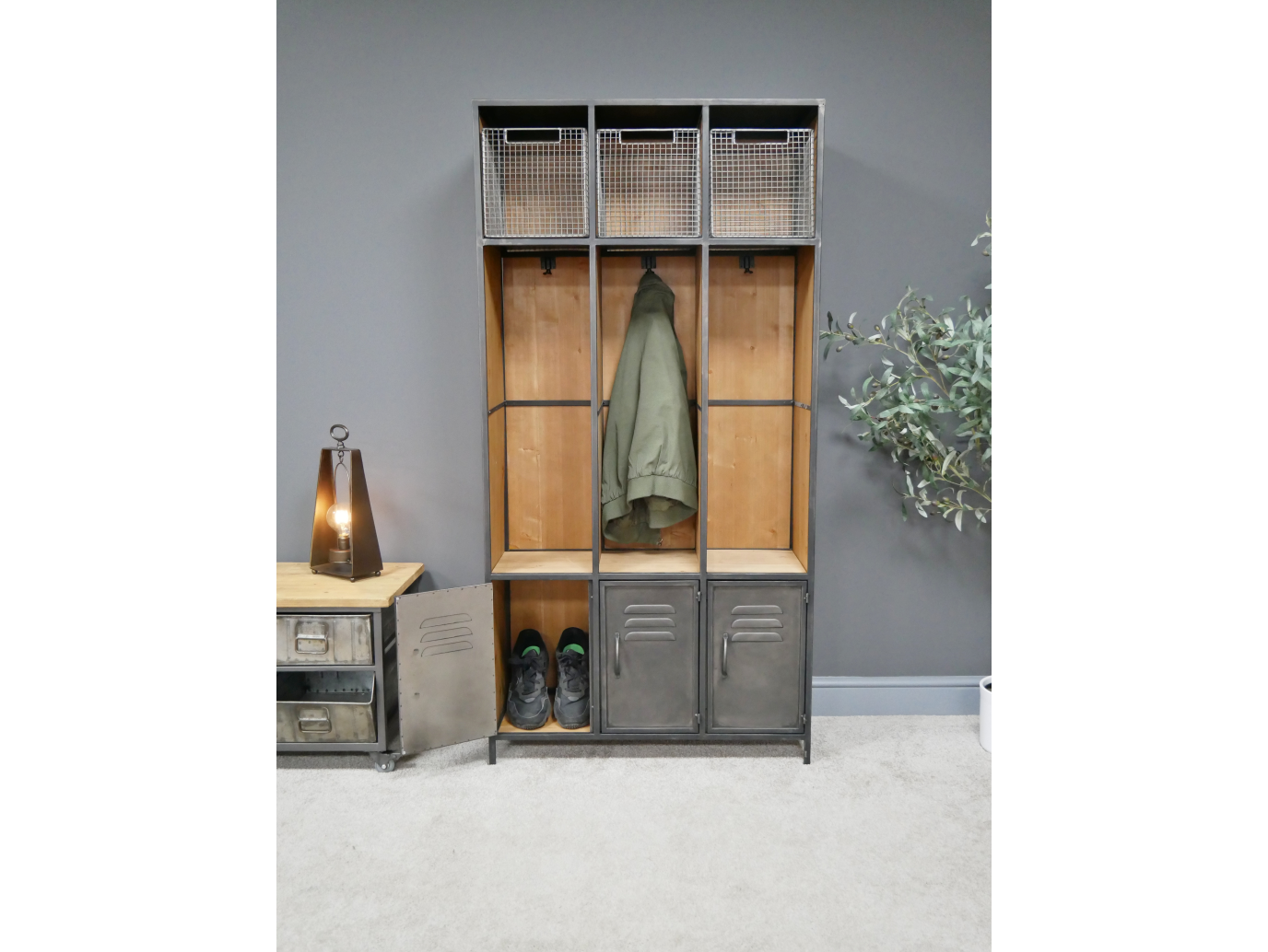 Industrial Hall Stand