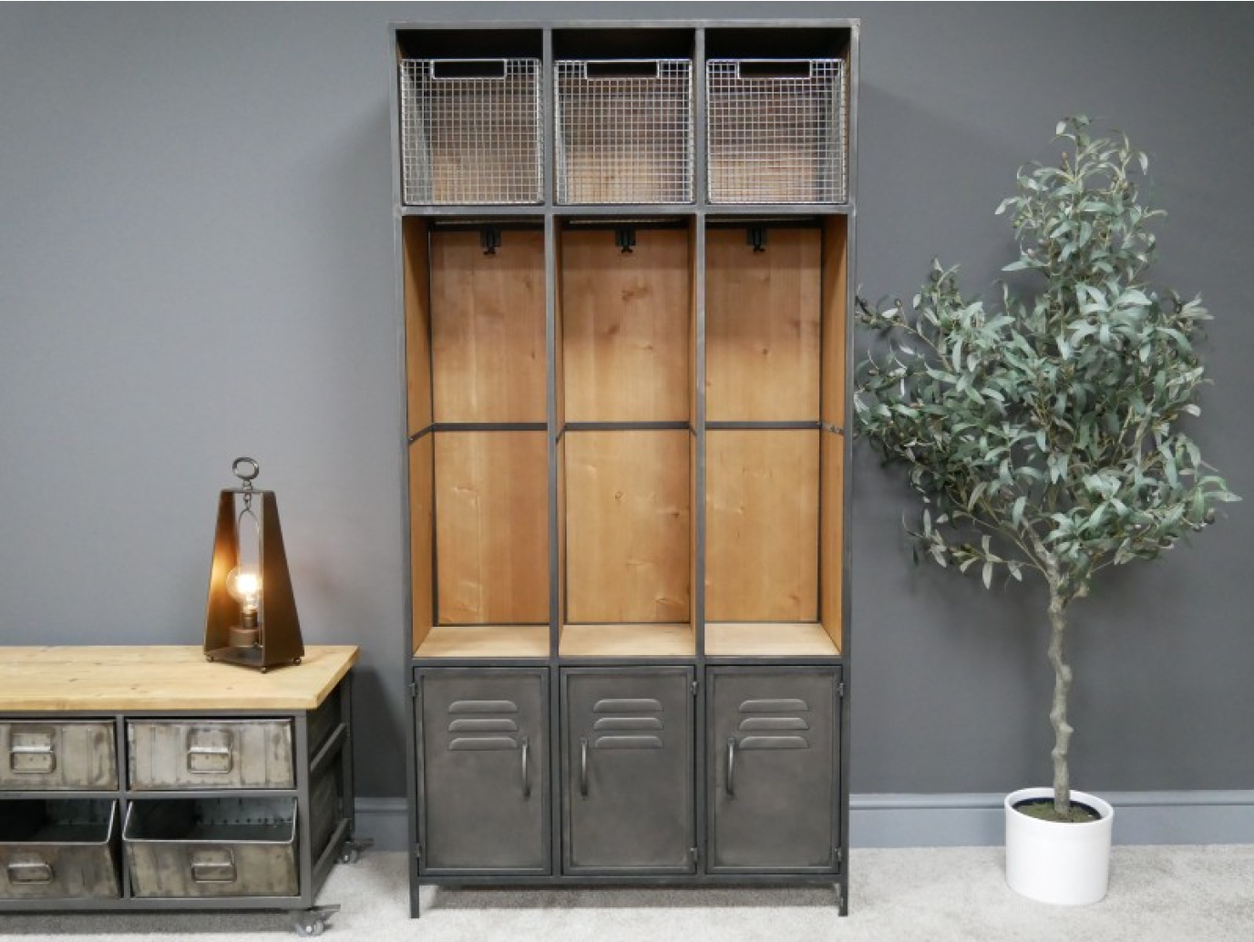 Industrial Hall Stand
