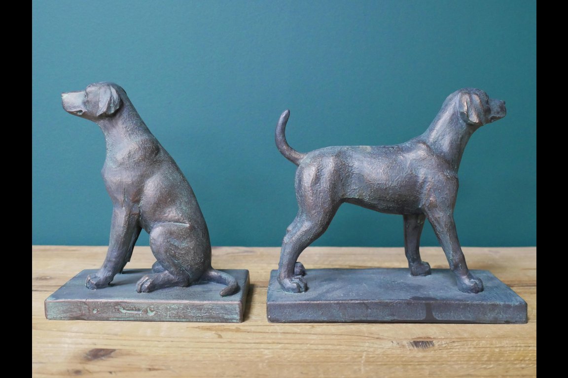 Dog Bookends