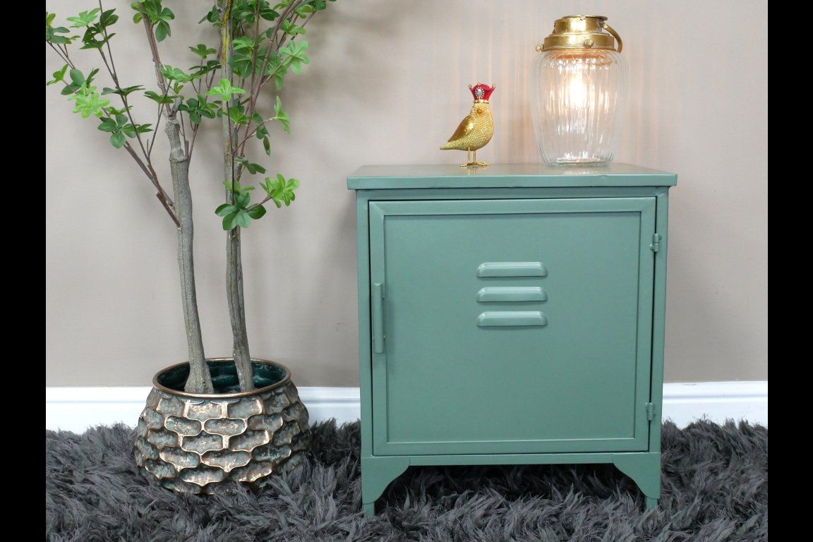 Industrial Bedside Cabinet