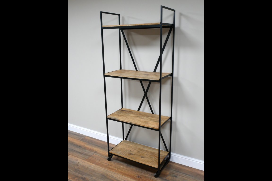 Industrial Shelves on Wheels