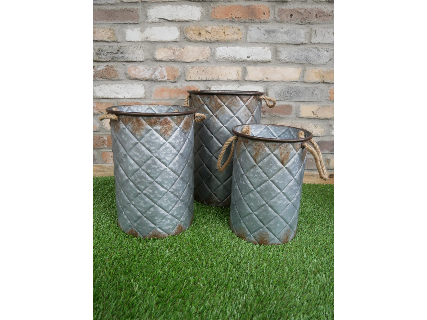 Set Of 3 Buckets