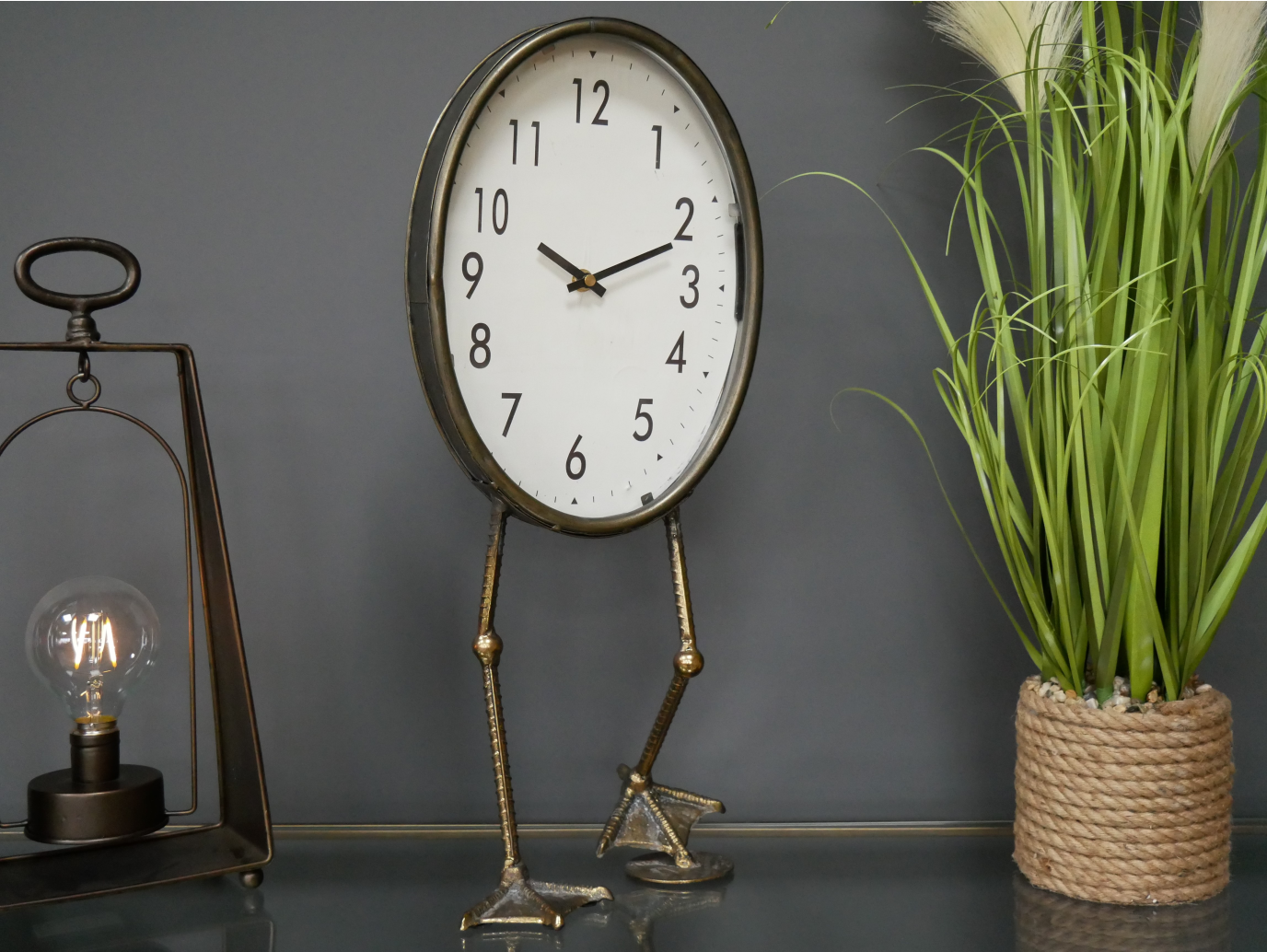 Bird Feet Clock