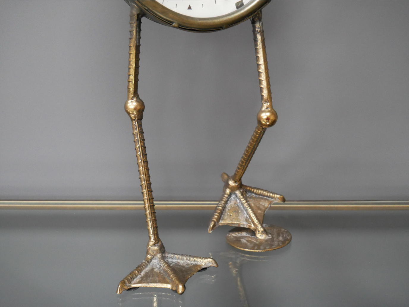 Bird Feet Clock