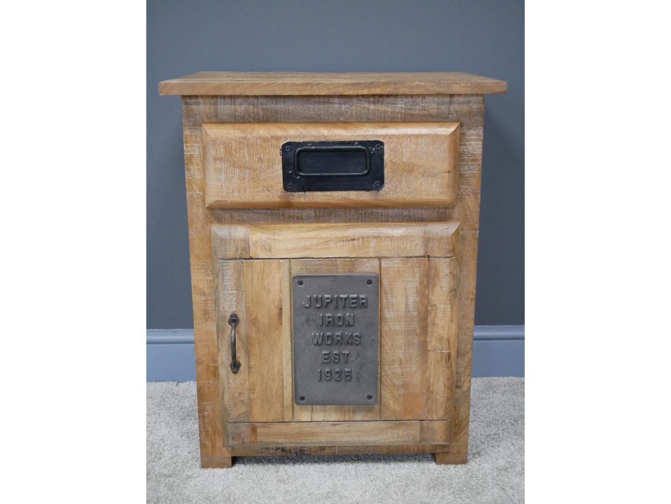 Industrial Bedside Cabinet